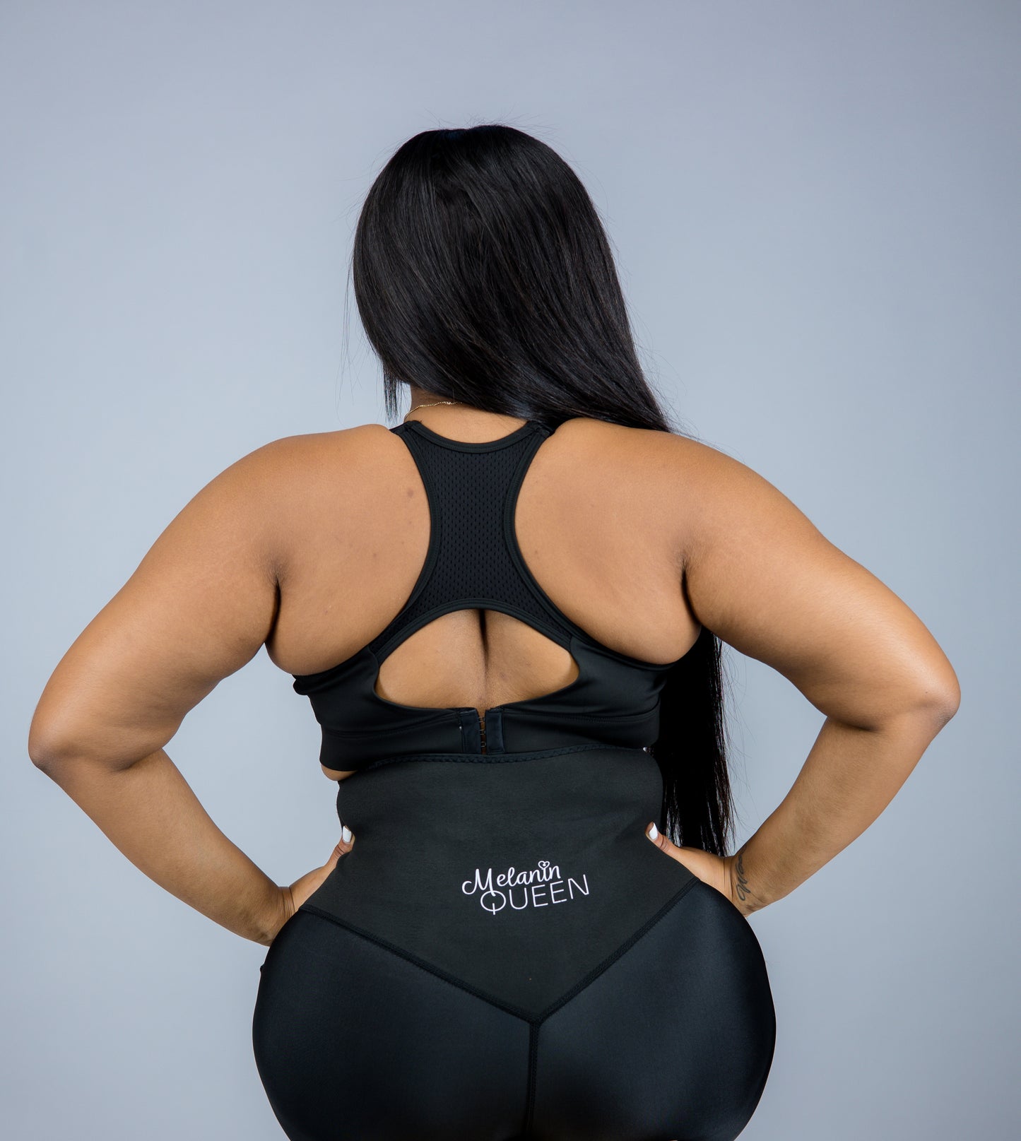 High Waisted Sauna Corset Leggings